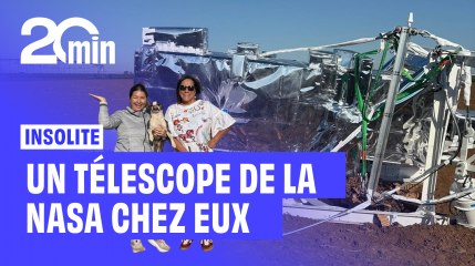 Un télescope de la NASA atterrit dans une ferme