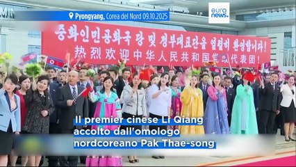 Corea del Nord, l'arrivo degli ospiti per l'80esimo anniversario del partito al potere