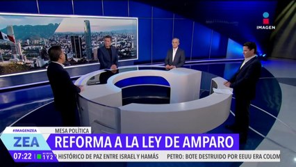 Reforma a la Ley de Amparo: Zepeda, Mancera y Ochoa hablan del tema