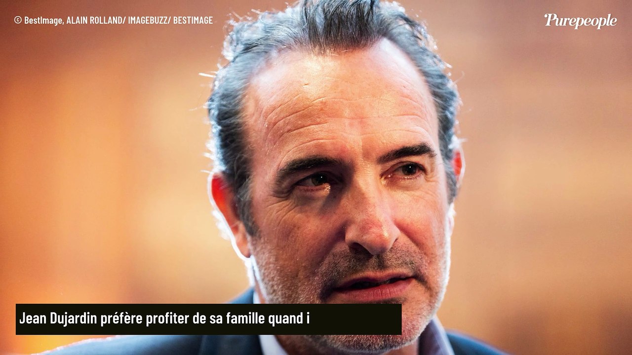 "Les bruits de couloir vont plus vite que moi" : Jean Dujardin réagit à cette image tenace qui lui colle à la peau