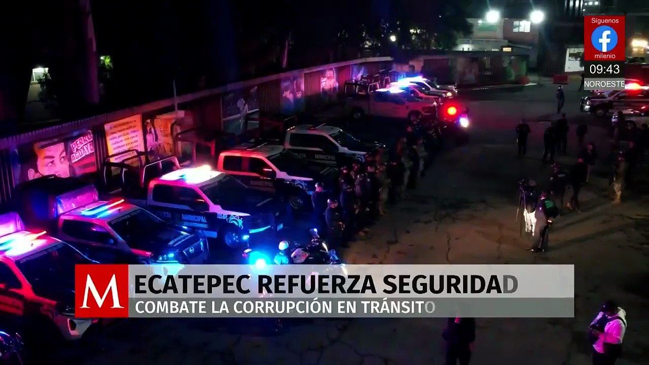 Azucena Cisneros combate corrupción en Tránsito de Ecatepec con operativos y sanciones