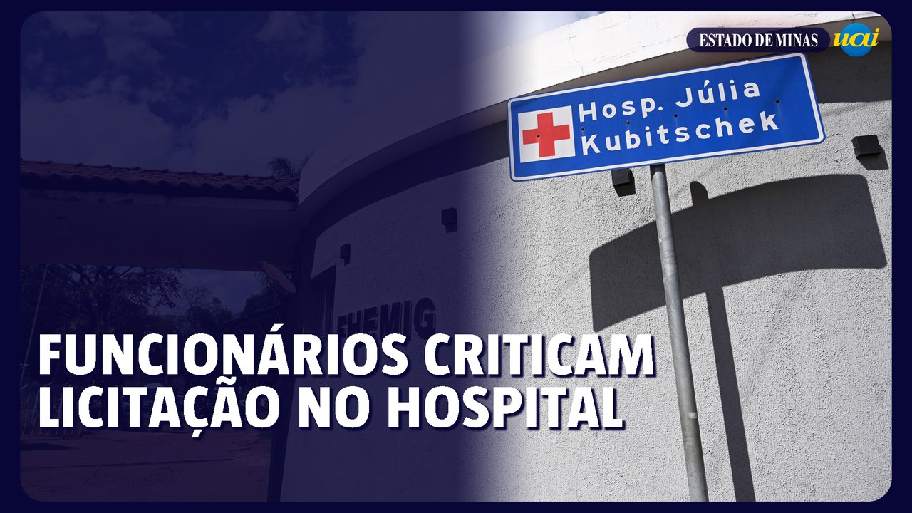 Funcionários criticam licitação de responsável pela comida no Hospital Júlia Kubitschek
