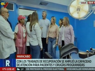 Gobierno del Zulia rehabilitó áreas de emergencias en el Hospital Universitario de Maracaibo