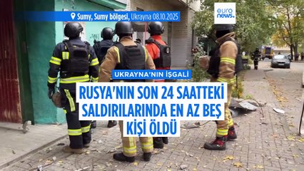 Rus saldırılarında Ukrayna’da son 24 saatte en az 5 kişi öldü