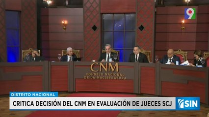 Crítica decisión del CNM en evaluación de jueces SCJ | Primera Emisión SIN