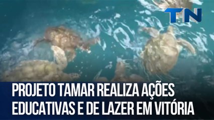 Projeto Tamar realiza ações educativas e de lazer em Vitória