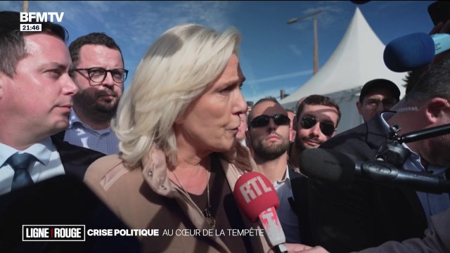 LIGNE ROUGE - La stabilité des mauvaises décisions politiques, c'est ça qui tue l'agriculture :en pleine crise politique, Marine Le Pen a choisi de faire campagne auprès des agriculteurs