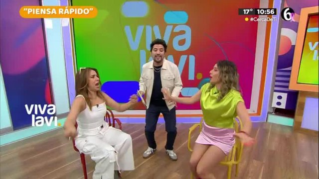 Violeta Moreno y Yake Rosales en el 'Piensa Rápido'