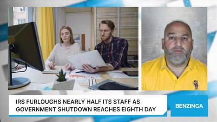 IRS Furloughs Nearly Half Its Staff As Government Shutdown Reaches Eighth Day