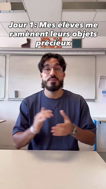 Mes élèves me ramènent leurs objets précieux