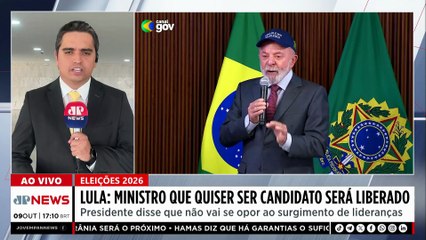 Lula sobre ministros e eleições 2026: “Quem quiser ser candidato, será liberado”