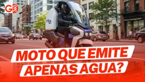 Fim da gasolina? Yamaha apresenta moto que emite apenas água!