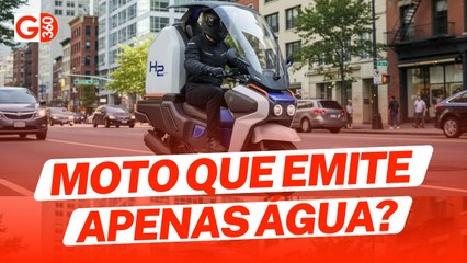Fim da gasolina? Yamaha apresenta moto que emite apenas água!