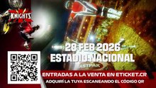 ENTRADAS XKNIGHTS 2026 DISPONIBLES EN ETICKET.CR