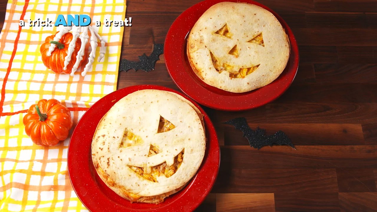 Jack 'O Lantern Quesadillas