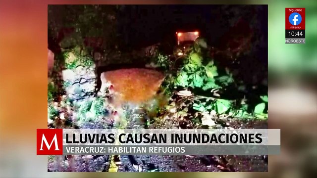 Desborde de ríos provoca inundaciones severas en el norte de Veracruz