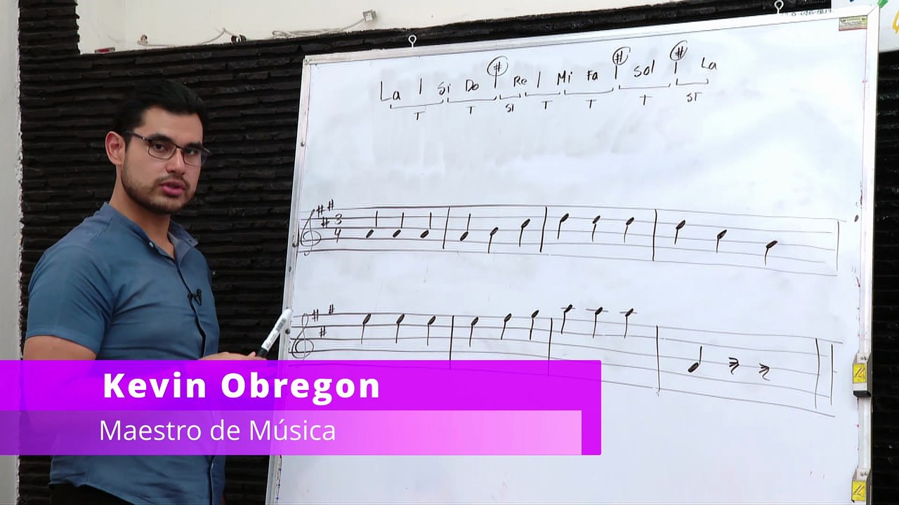 Violín - Ejercicios de digitación y desplazamiento de arco II