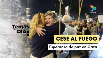 Temas del día 9-10-2025: El acuerdo de cese al fuego en Gaza es celebrado mundialmente