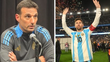 Lionel Scaloni no descarta a Messi para el enfrentamiento entre Argentina vs. Venezuela