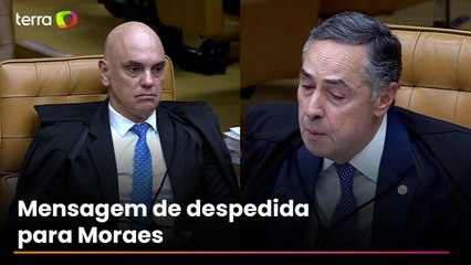 Barroso diz que Moraes paga 'preços pessoais elevados' por sanções e que 'história vai reparar'