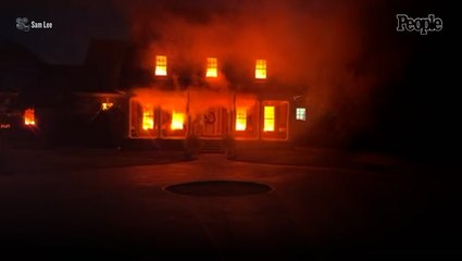 Fire Department ‘Inundated’ with Calls Reporting Home in Flames, but It’s Just a Halloween Illusion: ‘Should Be Illegal’