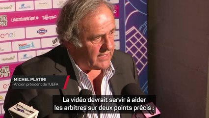 Festival dello Sport - Platini : "La VAR ne change rien"