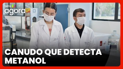 Canudo brasileiro detecta metanol e chama atenção do mundo