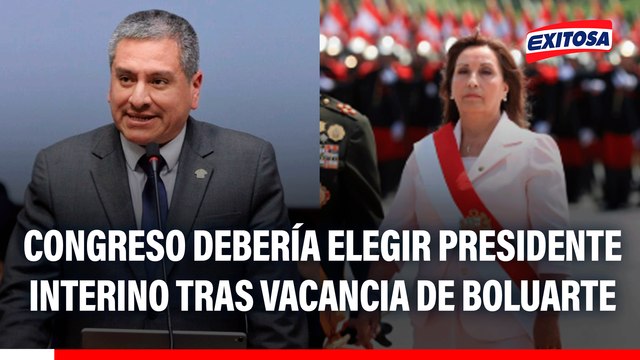 Vacancia contra Dina Boluarte: Congreso debe elegir a un nuevo presidente interino, señala Aragón