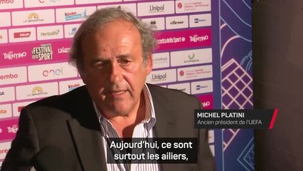 Festival dello Sport - Platini : "Le football a changé, c’est devenu un spectacle"