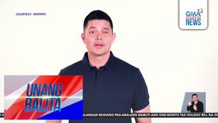 Dingdong Dantes, tampok sa disaster preparedness educational videos; nagsisilbing ambassador ng "Panatag Pilipinas" campaign | Unang Balita