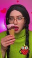 Common vs. Crazy way to eat ice cream! 🍨🤣 #foodchallenge #comedy