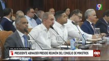 Abinader preside reunión del consejo de ministros | Noticias & Mucho MAS