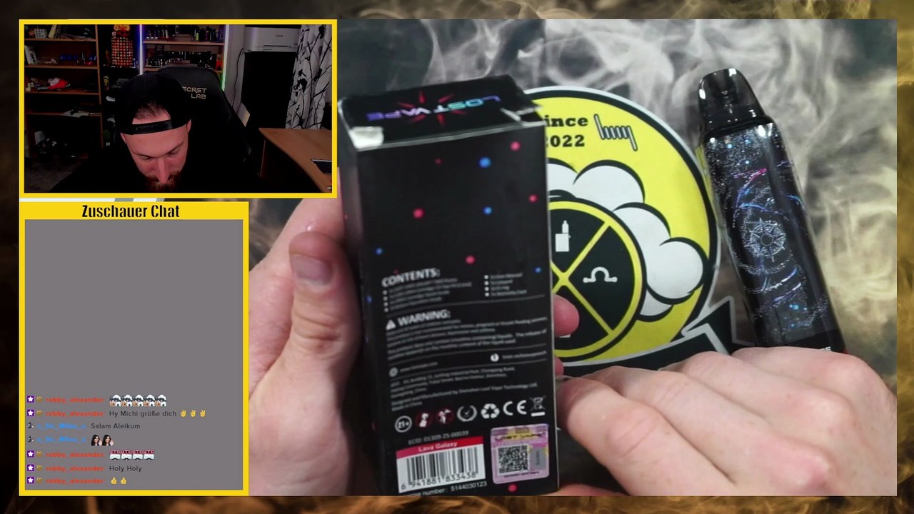 Lost Vape Galaxy T360 Podsystem Review und Test