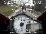 Getaway - Suzuki GSX-R 1000 vs. Yamaha R