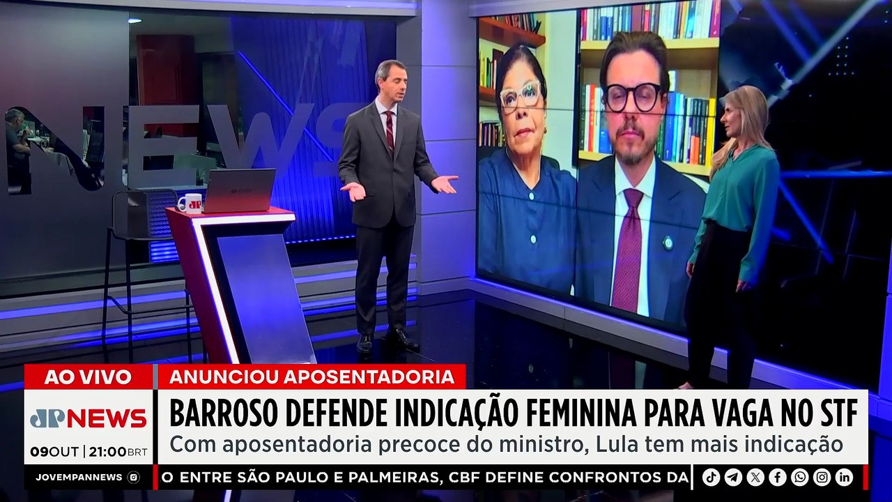 Luís Roberto Barroso defende indicação feminina para vaga no STF; bancada avalia nomes