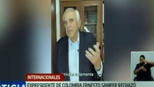 Expresidente de Colombia Ernesto Samper rechaza la injerencia de EE. UU en el Caribe