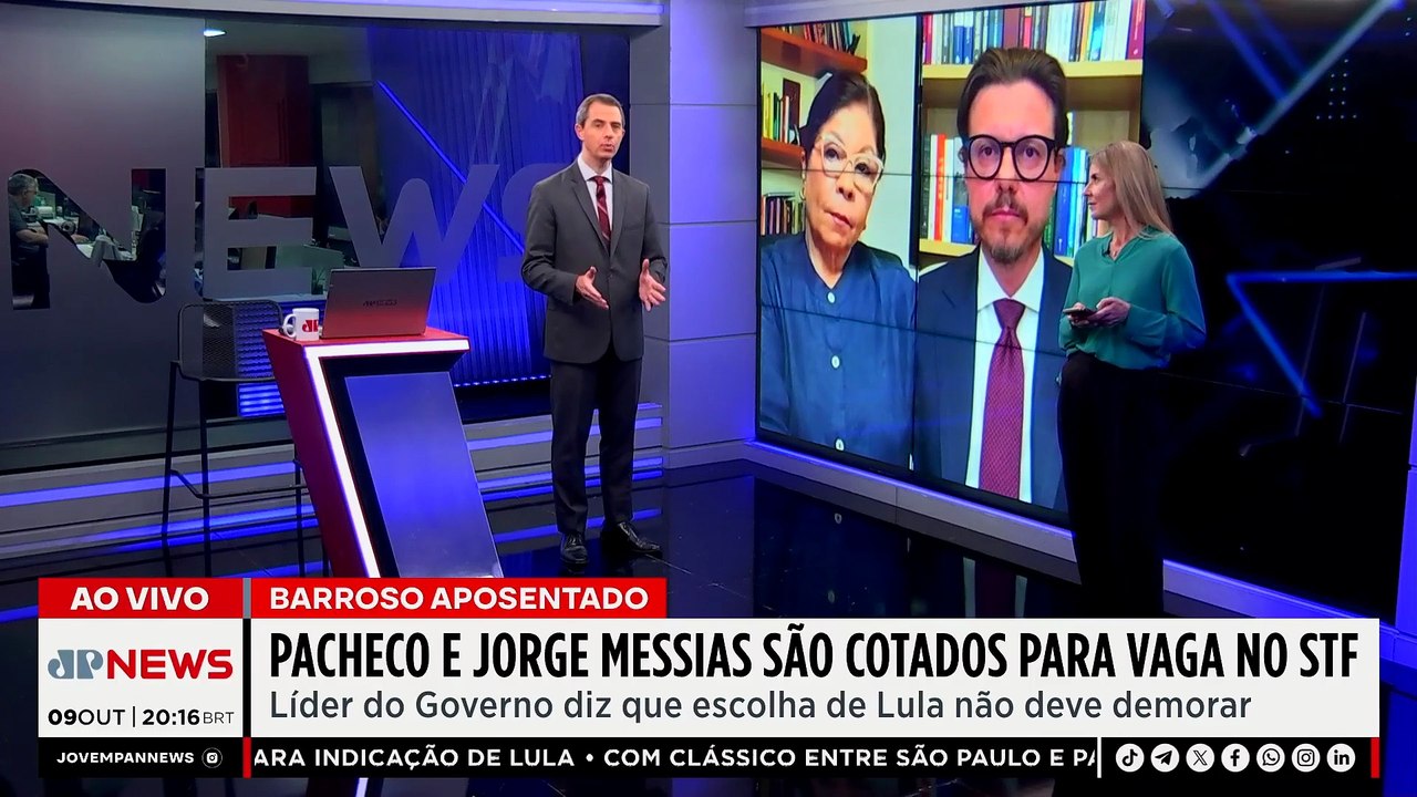 BARROSO ANTECIPA APOSENTADORIA DO STF / HAMAS DECLARA FIM DA GUERRA | JORNAL JOVEM PAN - 09/10/2025