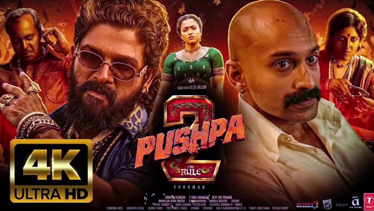 Pushpa 2_ The Rule New 2024 South Hindi Dubbed Movie l Allu Arjun ,Rashmik,Ma
