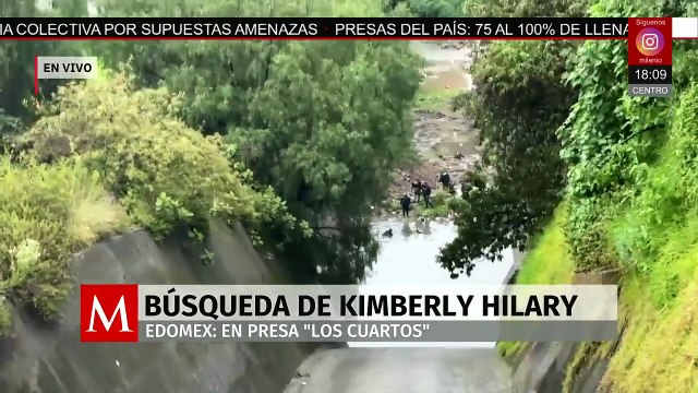 En Naucalpan, buzos y drones buscan en la presa Los Cuartos a Kimberly Hilary Moya González
