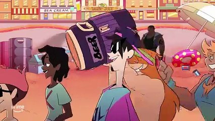 Millie Saves Drunk Moxxie From Sea Monster  Helluva Boss  Clip  Prime Video