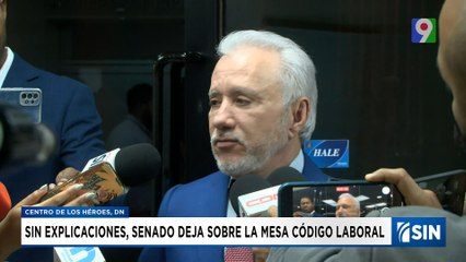 Senado deja sobre la mesa código laboral | Emisión Estelar SIN  con Alicia Ortega