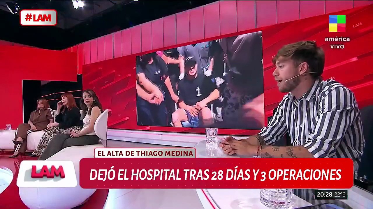 Nacho Castañares contó cómo vivió Thiago Medina su regreso a casa después del alta médica