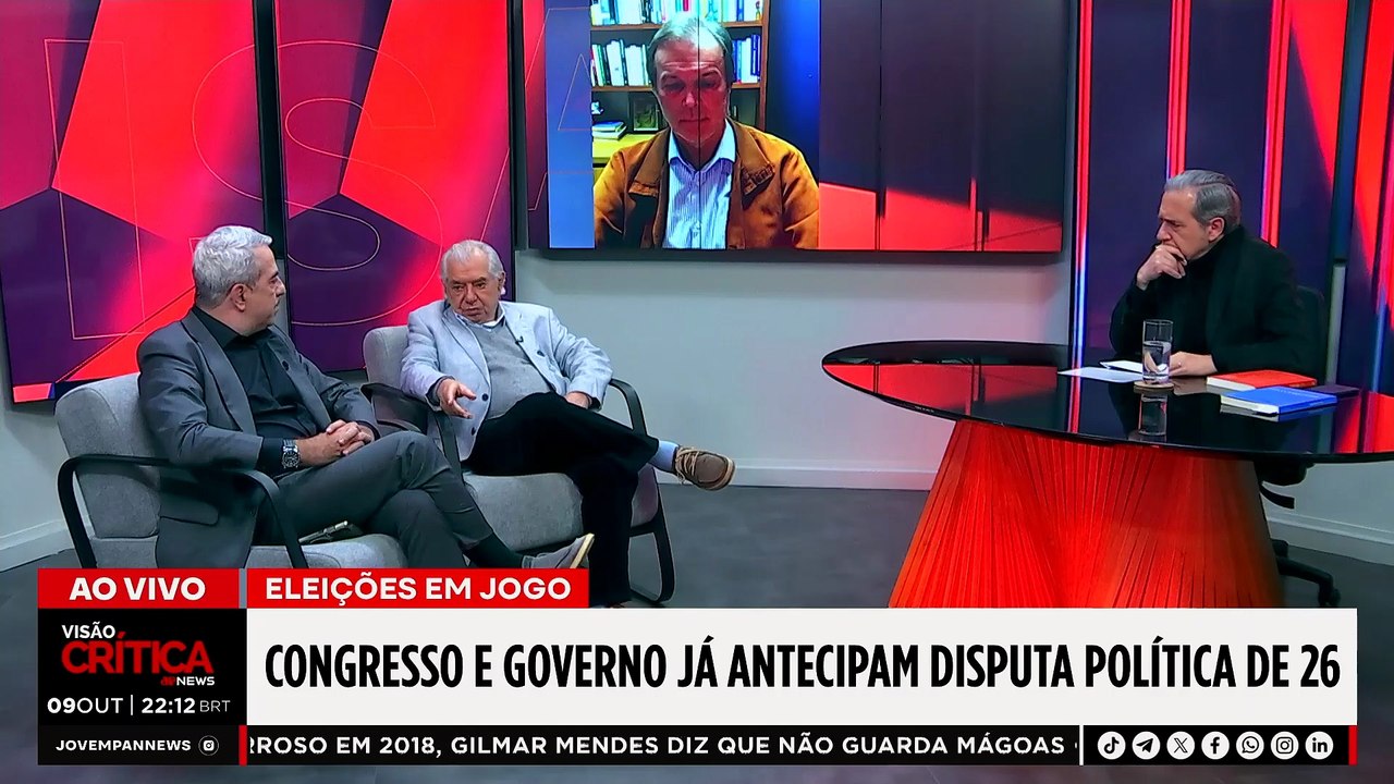 GOVERNO E CONGRESSO ANTECIPAM DISPUTA POLÍTICA DE 2026? | VISÃO CRÍTICA - 09/10/2025