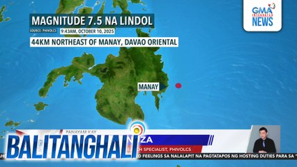 Panayam kay Angelito Lanuza, Supervising Science Research Specialist, PHIVOLCS | Balitanghali