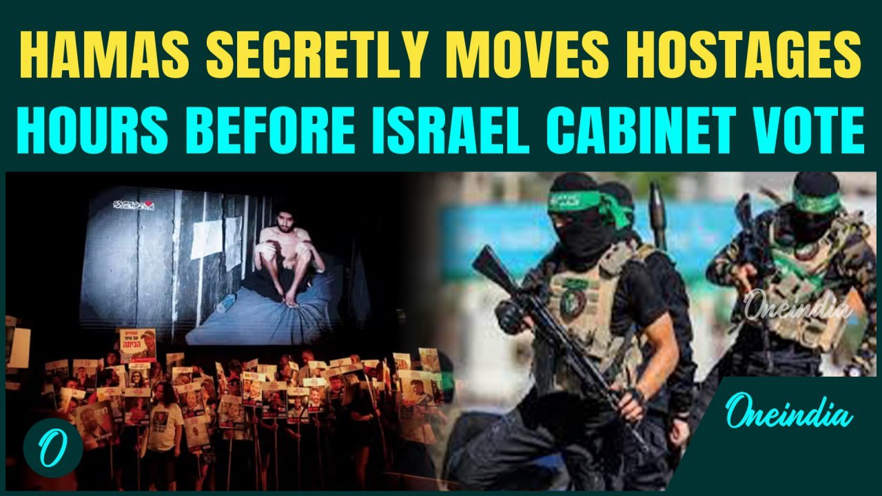 Hamas’ SHOCKING Move Hours Before Israel Cabinet Vote; 20 Israeli Hostages SECRETLY Moved