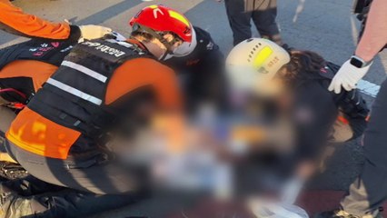 제주에서 무단 횡단 70대, 1톤 트럭에 치여 숨져 / YTN