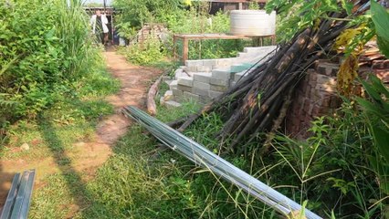 how l built a mini garden at home ?