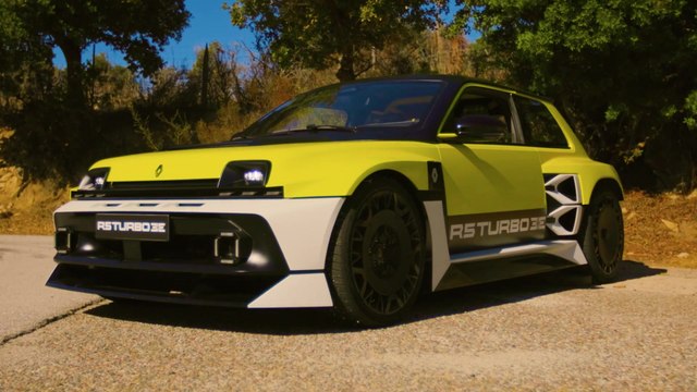 Renault 5 Turbo 3E - First public runs at the historic Tour de Corse rally