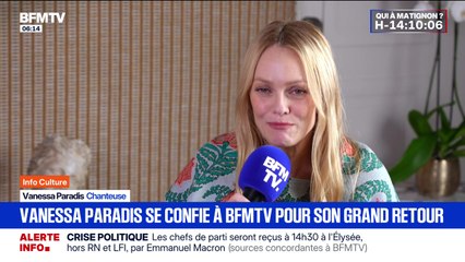 Vanessa Paradis se confie à BFMTV pour son grand retour - 10/10