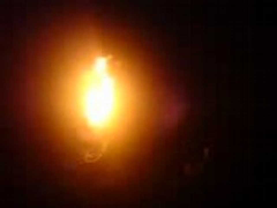Explosion dans le lac